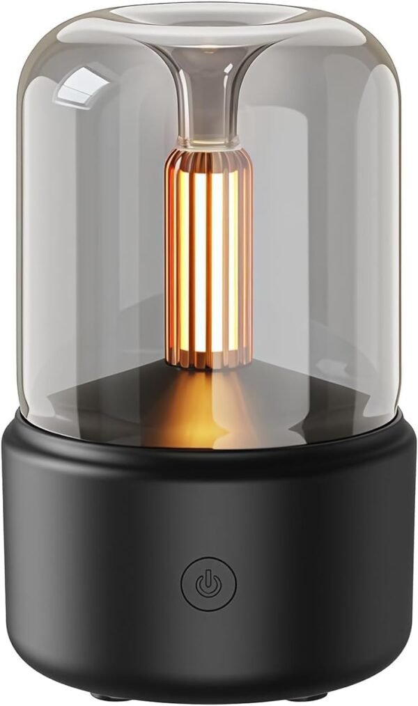 Cool Mist Humidifier & Essential Oil Diffuser, Air Humidifier with Auto Shut-Off, Ultra-Fine Mist and LED Night Light for Bedroom, Plants, Living Room.