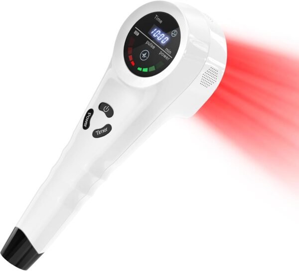 Light 𝐓herapy Device with TENS Function, Portable Multi-Mode Cold 𝐋aser 𝐓herapy Device for Daily Comfort & Relaxation, Rechargeable and Easy to Use