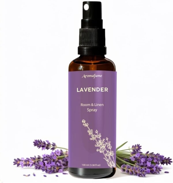 Air Freshener Spray for Room, Linen & Pillow 100ml by Aromafume | Made with Pure Essential Oil | Aromatherapy Spray to Sleep & Comfort | Mist for Bedding, Fabrics
