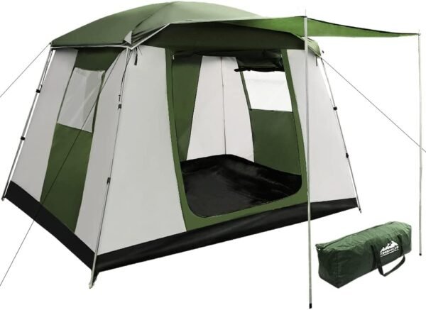 Camping Tent 6 Person Tents Family Hiking Dome Outdoor Shelter Waterproof Easy Setup
