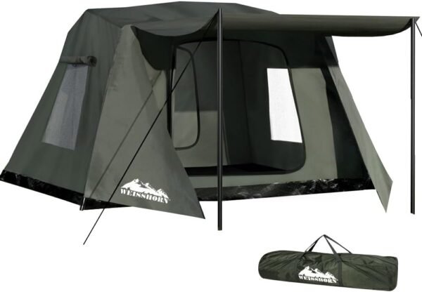 Camping Tent Instant Up 2-3 Person Tents Outdoor Hiking Shelter Easy Setup