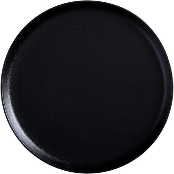 Caviar High Rim Platter 28cm Black