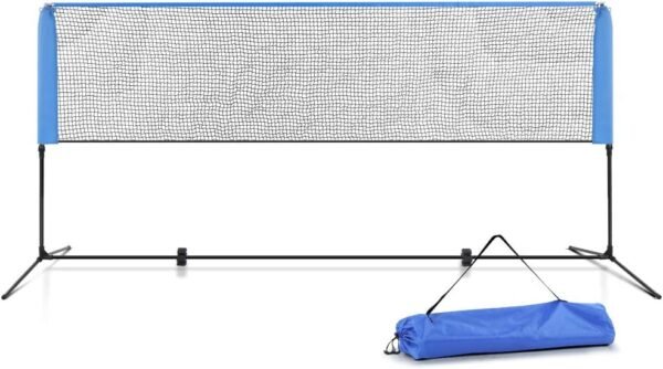 Tennis Net Portable Volleyball Kit Adjustable Height Easy Setup Outdoor