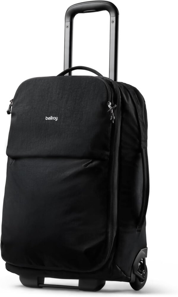 Lite Carry-On 38L, Lightweight Luggage - Black | 38L lightweight luggage with built-in packing cubes and a compressible shell