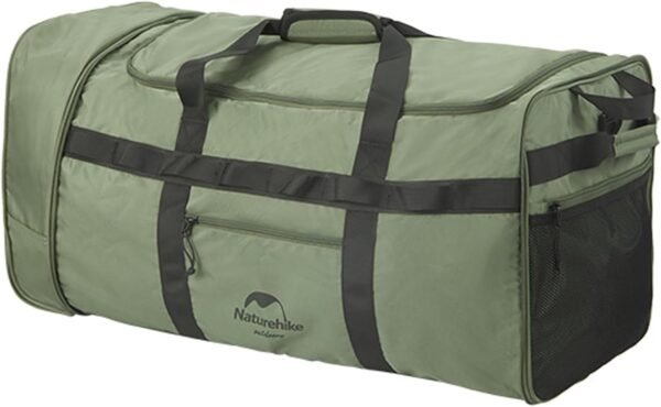 88L Collapsible Travel Duffel Bag with 2 Wheels, Lightweight Wheeled Bag with Large Loading Capacity, 28.3inch Tear-Resistant Rolling Duffel Bag for Travel Camping Sports Picnic (Green)