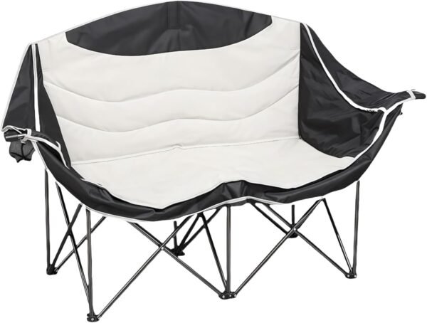 Camping Chair, Large Backrest, Quick Setup, Portable Folding Chair for Indoor and Outdoor Use