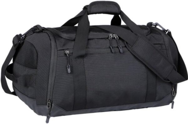 Duffle Bag for Men Women 40L with Shoes Compartment,Black | Waterproof Travel Duffel BagLightweight Sport Gym Bag with Wet Pocket Weekender Overnight Bags
