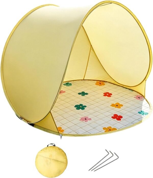 Tent for Beach Sun Protection Outdoor Shelter | Easy Setup Picnic Tent for Kids Teens Adults Parents Campers Anglers Parks Lakes Camping Fishing Sports Events Campground