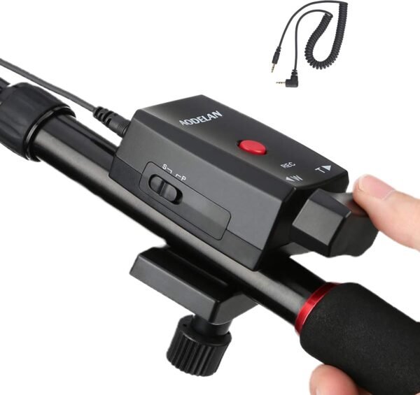Camcorder Zoom Controller Lanc Video Camera Remote Control | with 2.5mm Jack Cable Compatible with Sony NX5C 150P 190P 198P for Canon XL1S XL2 XM1 XM2 for Panasonic DVC33 DVC63