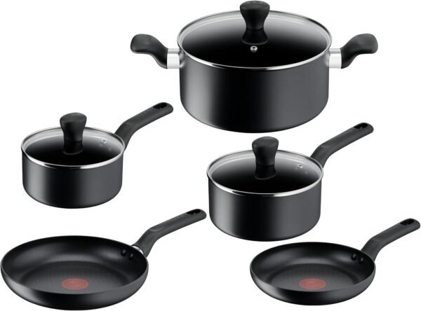 Hard Anodised Non-Stick 5 Piece Set, B483S517