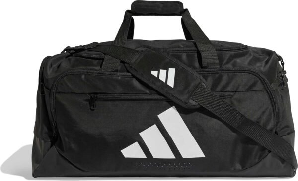 Training Defender Adult's Duffel Bag, Black/White, Medium