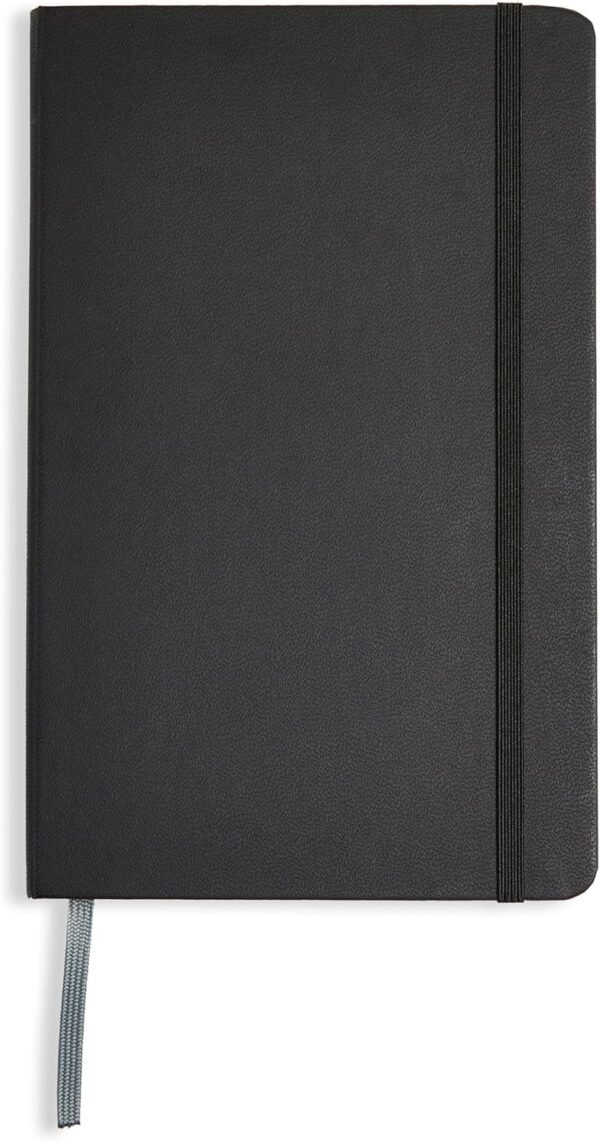 Classic Notebook, 240 Pages, Hardcover - 12.7 x 20.96cm, Line Ruled Pages